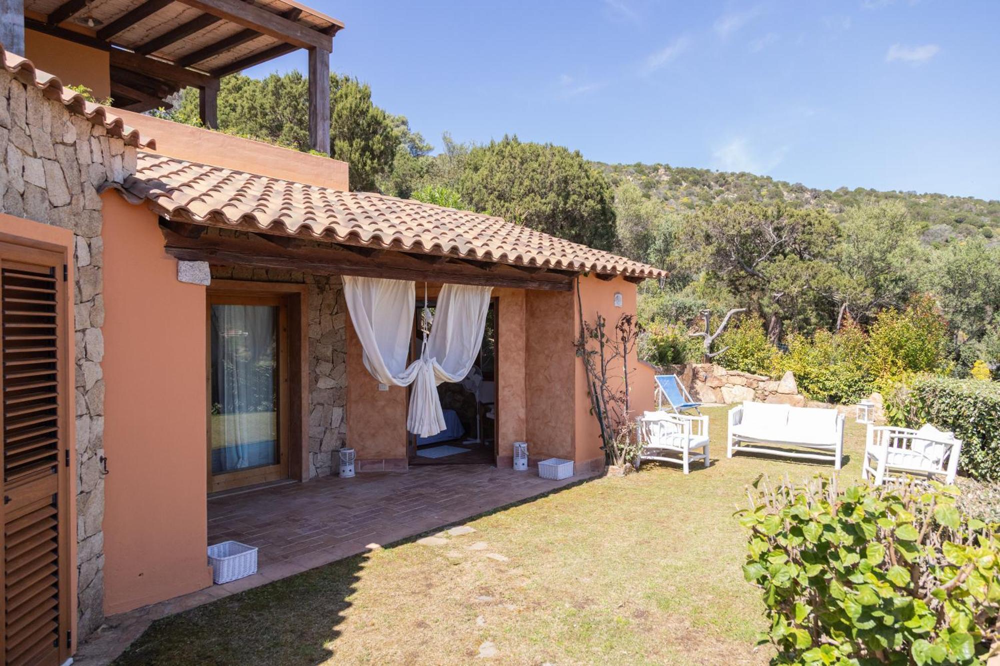 Residenza Del Barone Villa Zoe Chia - Vista Mare Exterior foto