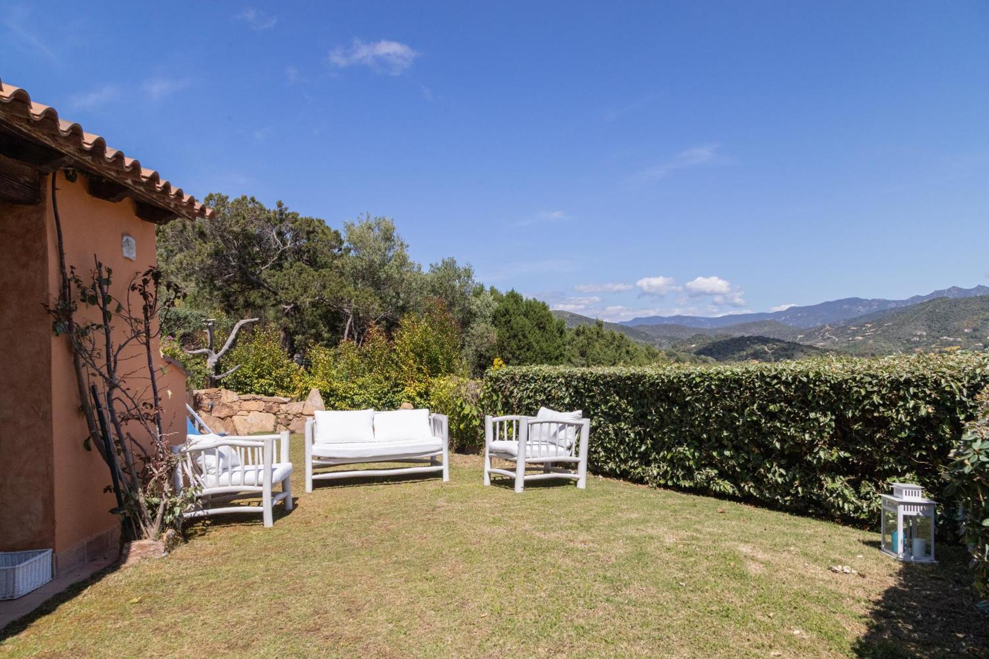 Residenza Del Barone Villa Zoe Chia - Vista Mare Exterior foto