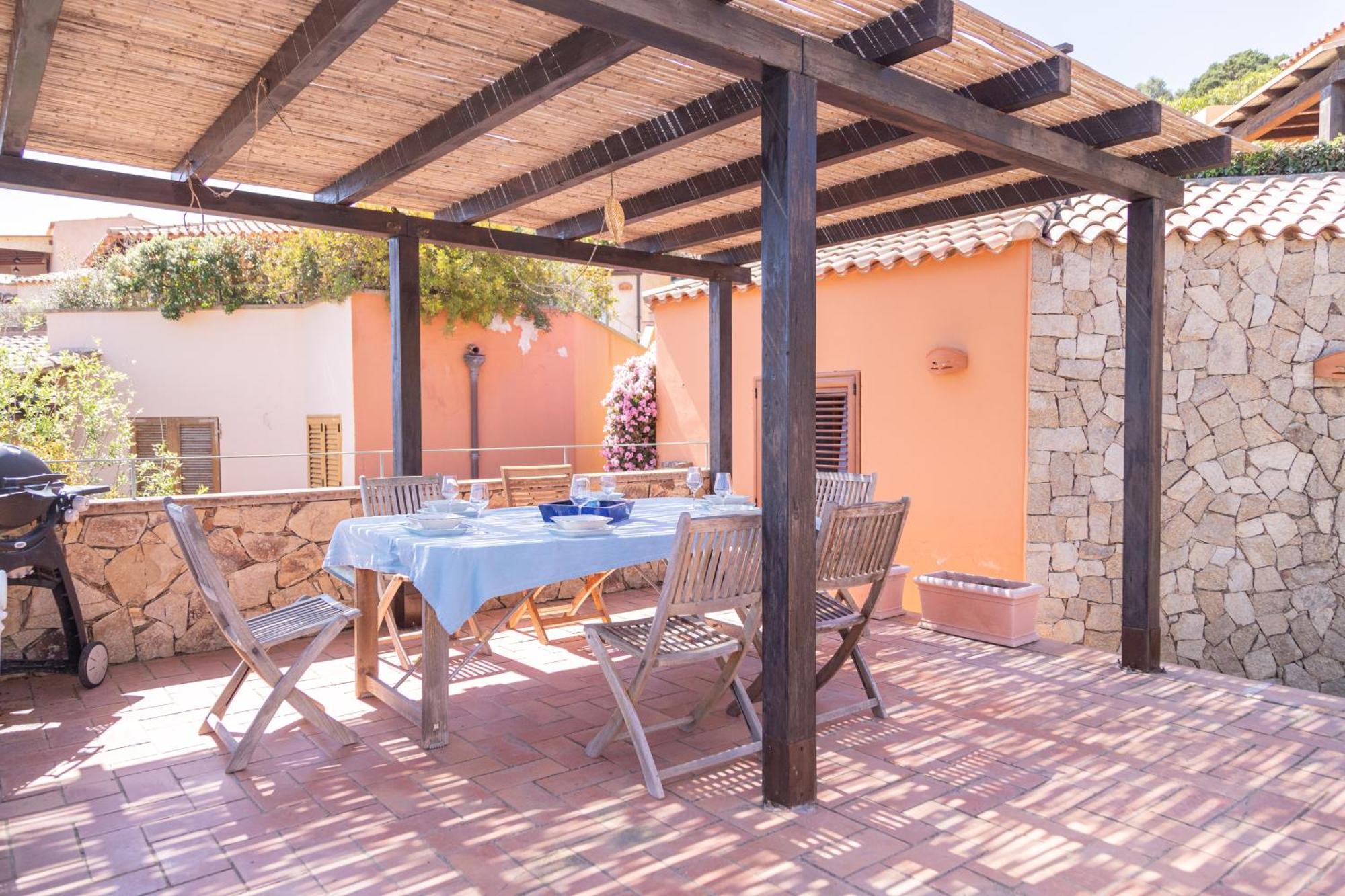 Residenza Del Barone Villa Zoe Chia - Vista Mare Exterior foto