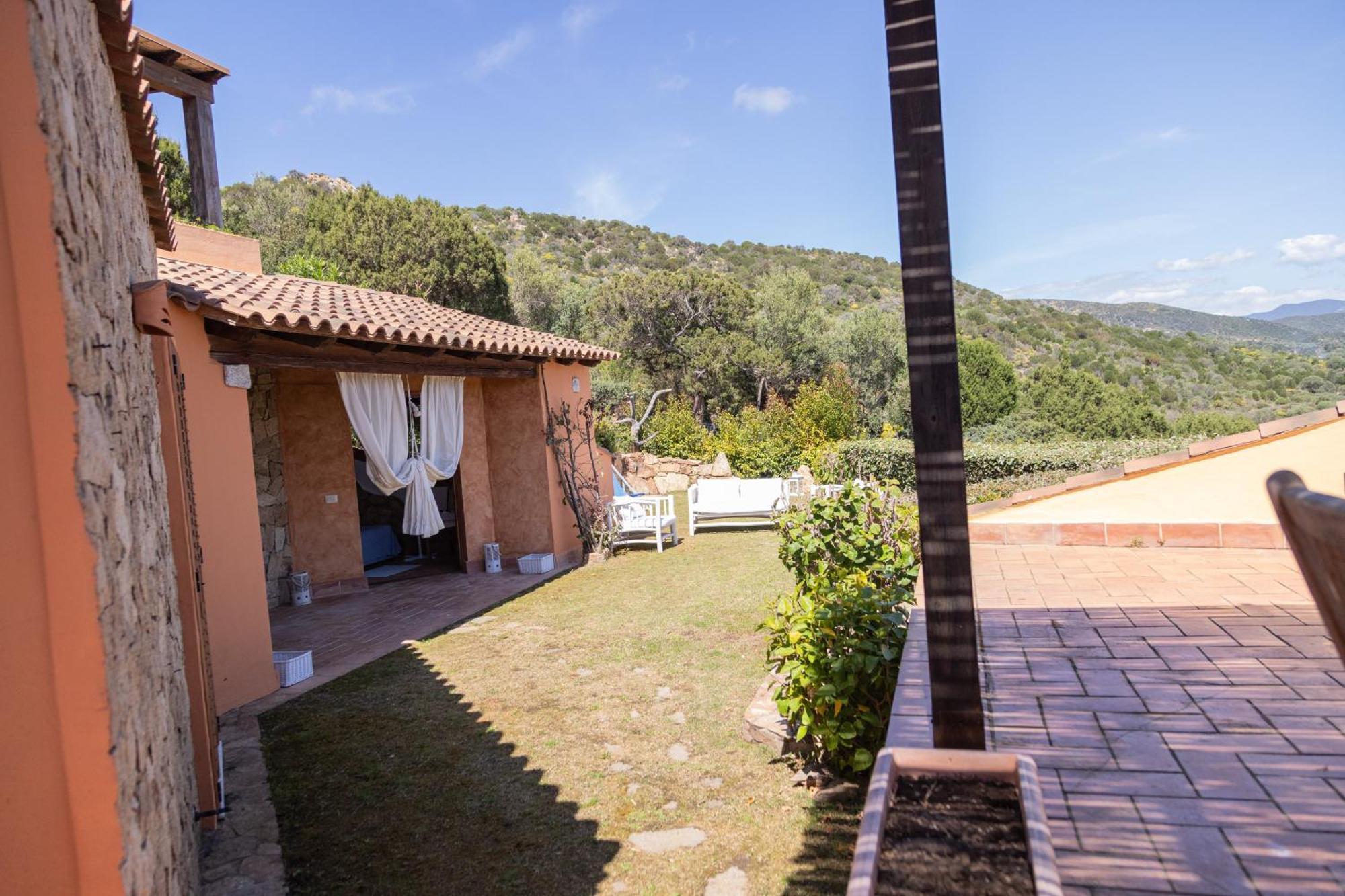 Residenza Del Barone Villa Zoe Chia - Vista Mare Exterior foto